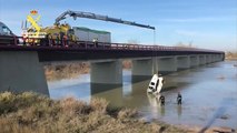 Un joven fallece en la A-126 en Alagón (Zaragoza)