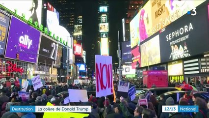 États-Unis : menacé de destitution, Donald Trump laisse éclater sa colère