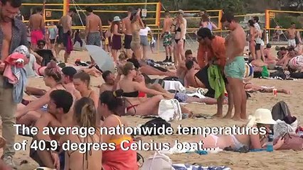 Australia has its hottest day on record