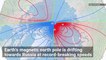 Earth’s Magnetic North Pole is Moving Towards Russia at Mysterious Speeds