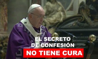 El secreto de confesión no tiene cura