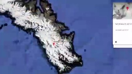 Encuentran lo que parece una nave espacial en la Antártida