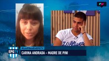 El saludo de la mamá de Pini