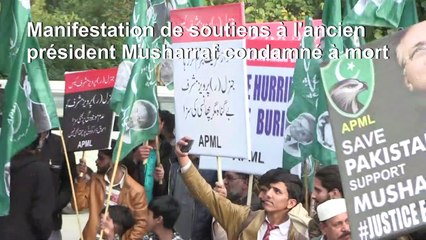 Pakistan: les soutiens de Musharraf manifestent contre sa condamnation à mort