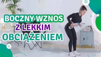 Boczny wznos z lekkim obciążeniem  - Jesteś Fit