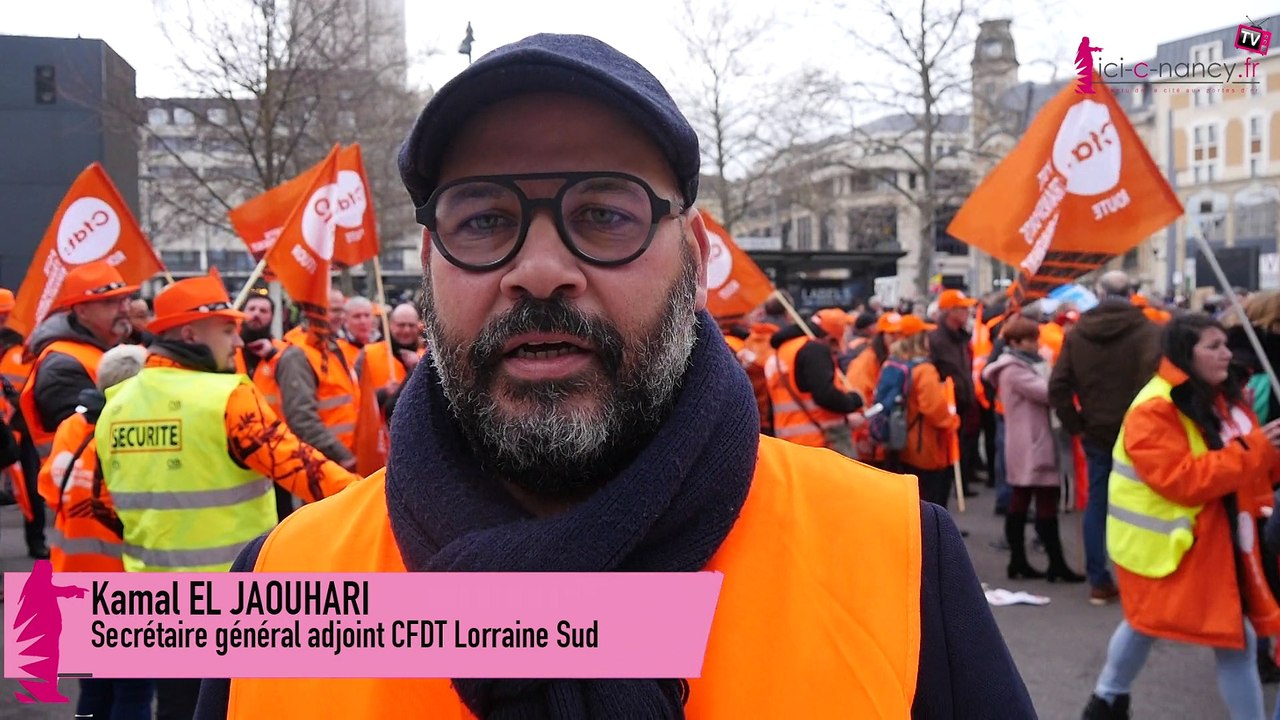 Manifestation du 17 décembre à Nancy : la CFDT ne veut pas de "l'âge pivot"