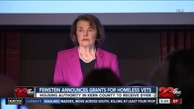 Feinstein announces grants for homeless vets