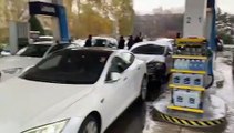 Electric Car Protest in Croatia