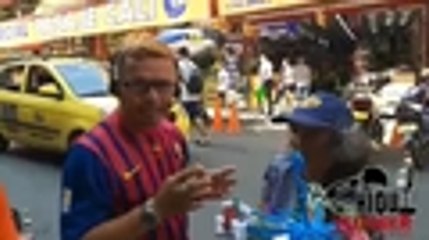 Abuela de 103 años trabaja en el centro de Cali.mp4