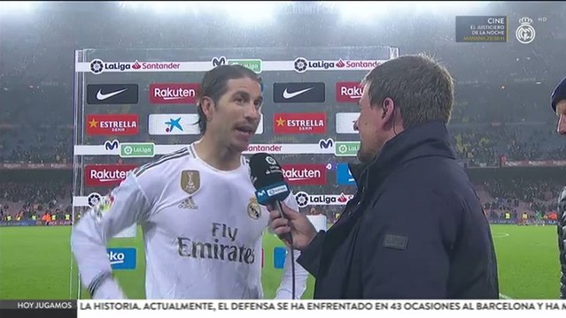 Sergio Ramos: Se ven claros los dos penaltis sobre Varane, se ha visto un gran Real Madrid