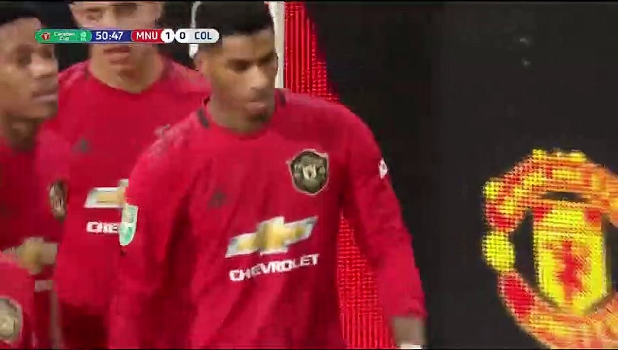 Marcus Rashford Goal - Manchester United 1-0 Colchester United (Full Replay)