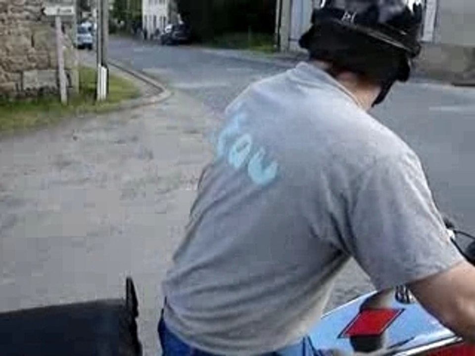 Moto Terrot type PO 250cc sur route