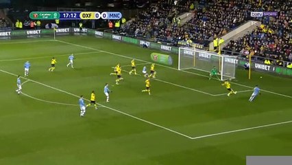 League Cup : City élimine Oxford et s'invite dans le dernier carré