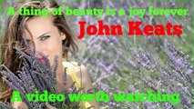 Explanation of A thing of beauty is a joy forever' by John Keats presented by ESL CLASSES