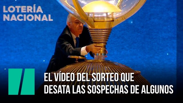 El vídeo del sorteo que desata las sospechas de algunos