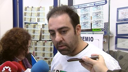 Dueño de Administración de Lotería: "Me he enterado por mi hermana"
