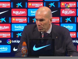 Zidane : "Nous méritions plus que Barcelone"
