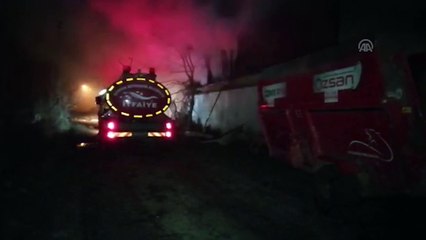 Bafra'da çıkan yangında 25 bin balya saman kül oldu - SAMSUN