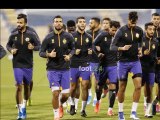 أولى تدريبات الترجي التونسي بعد الوصول إلى الدوحة À Al Gharafa Stadium