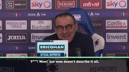 Download Video: Sarri wowed by Ronaldo and Dybala goals