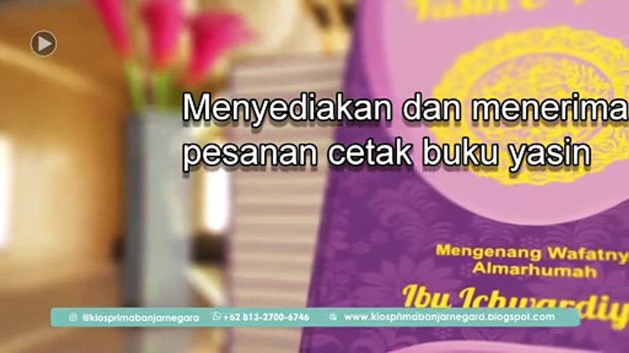 PROMO!!! +62 813-2700-6746, Buat Buku Yasin Banjarnegara