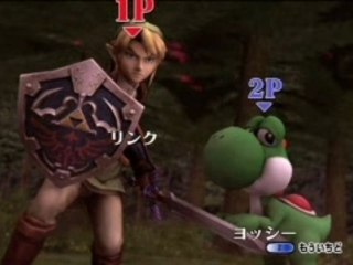Brawl 13 - l'émissaire subspatial - Link et Yoshi