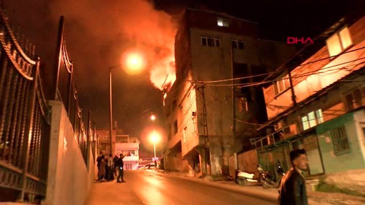 İstanbul-beyoğlu'nda yangın paniği