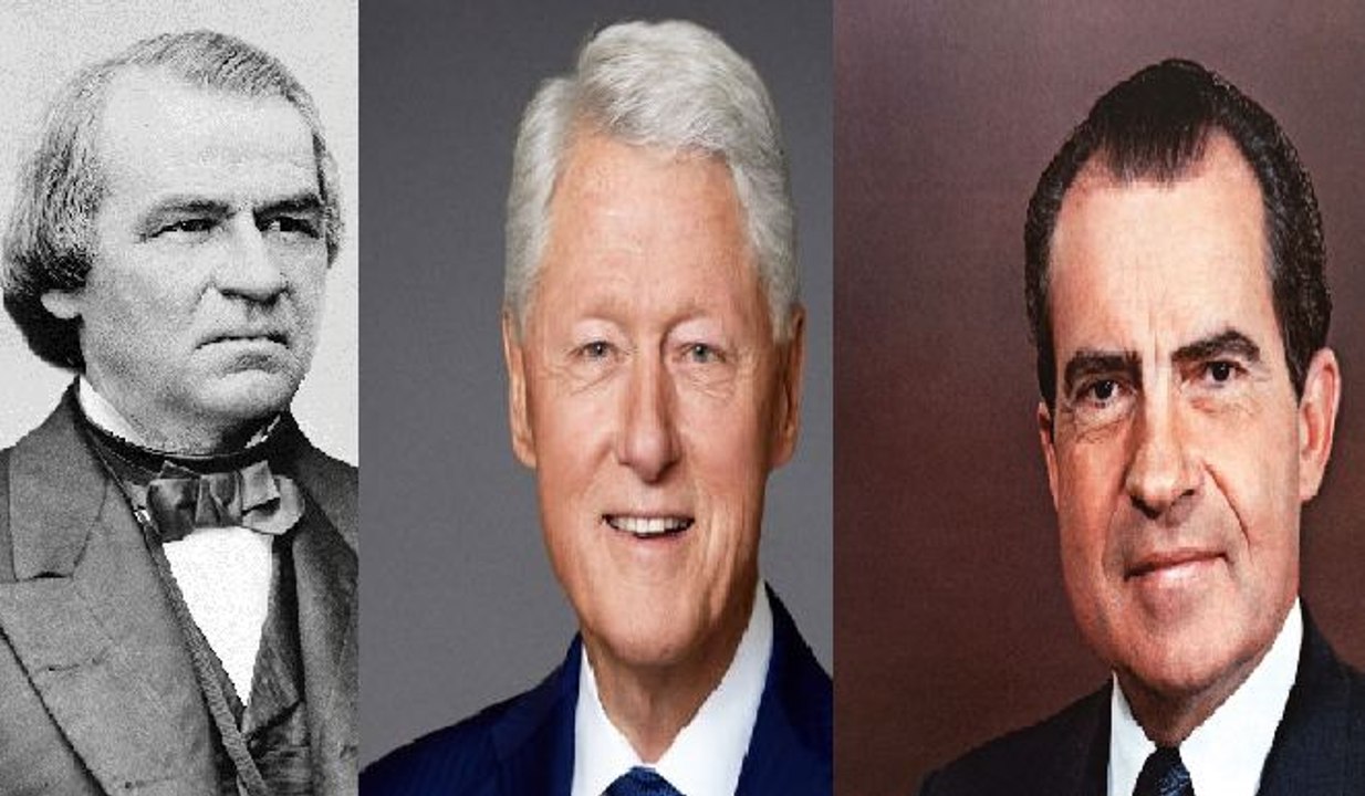 Before trump here are the three us presidents who have been impeached