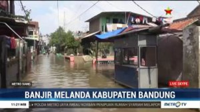 Banjir Masih Rendam Dua Kecamatan di Kabupaten Bandung