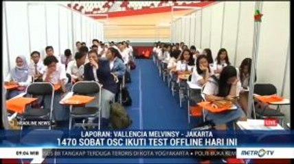 Ribuan Sobat OSC Ikuti Test Offline di Velodrome Jakarta Hari Ini