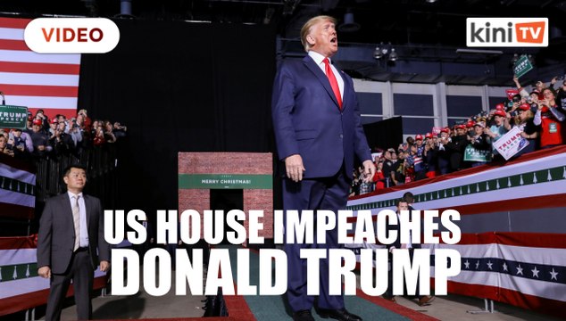 Donald Trump becomes third U.S. President to be impeached
