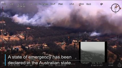 State of emergency declared as bushfires rage in Australia