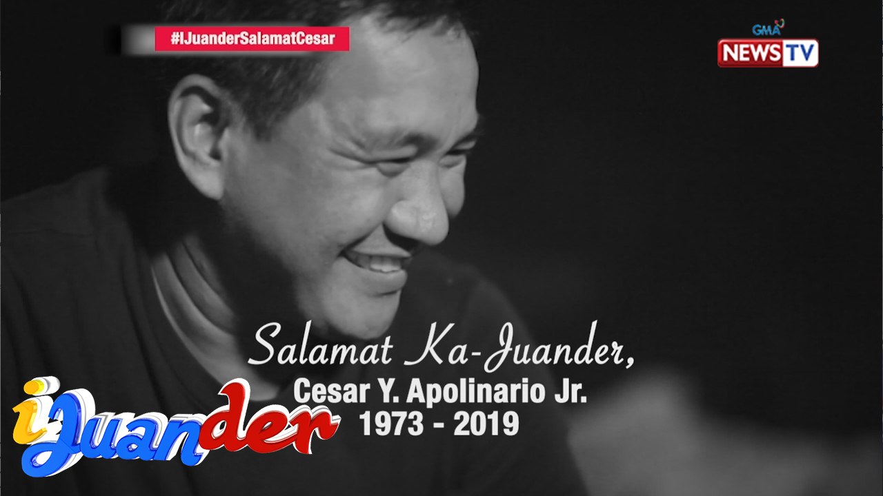 iJuander: Maraming salamat, ka-Juander Cesar Apolinario!