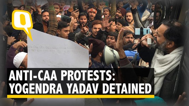CAA Unrest: Activist Yogendra Yadav Detained in Delhi
