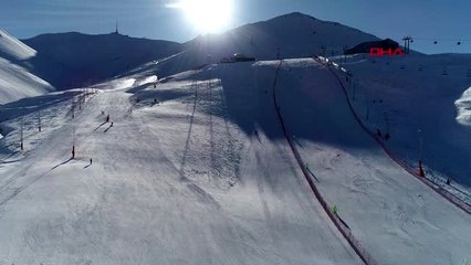Erzurum palandöken'e kar dopingi