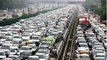Huge jam at Delhi-Gurugram border, traffic amid planned protest