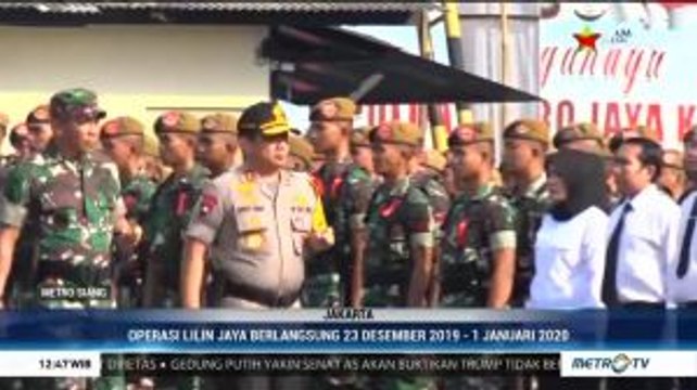 Polda Metro Jaya Gelar Apel Operasi Lilin Jaya 2019