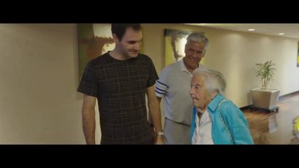 Tennis - Roger Federer surprises 107-year-old super fan