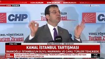 İmamoğlu'dan 'Kanal İstanbul' açıklaması: Ya kanal ya İstanbul