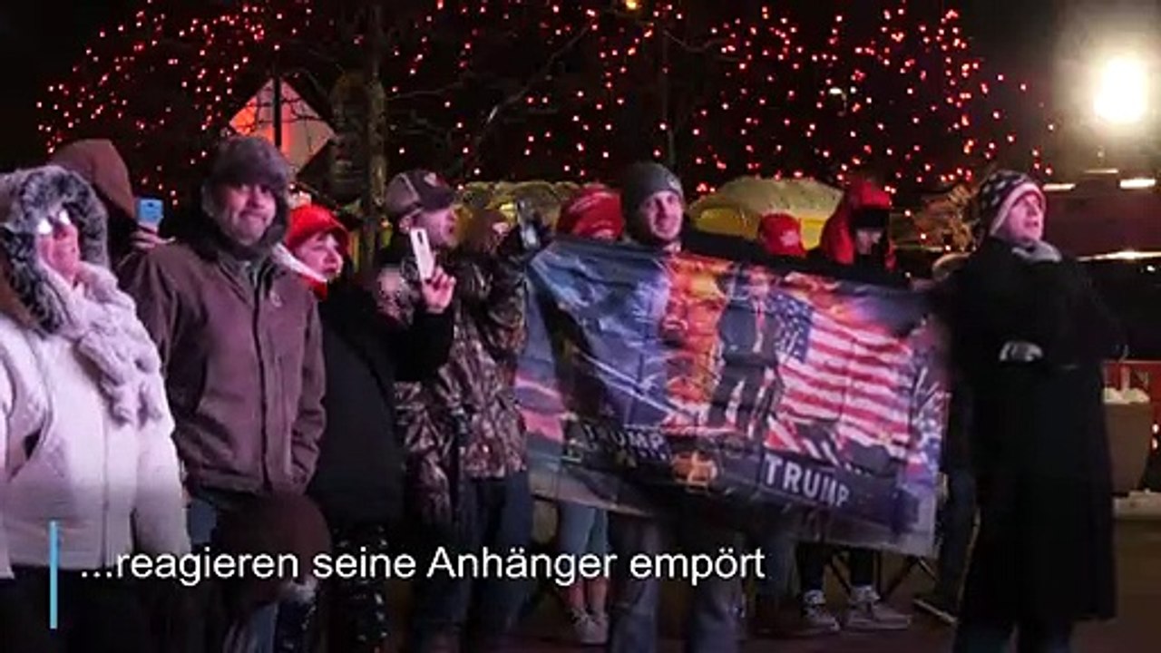 Trump-Anhänger empört über Impeachment-Verfahren