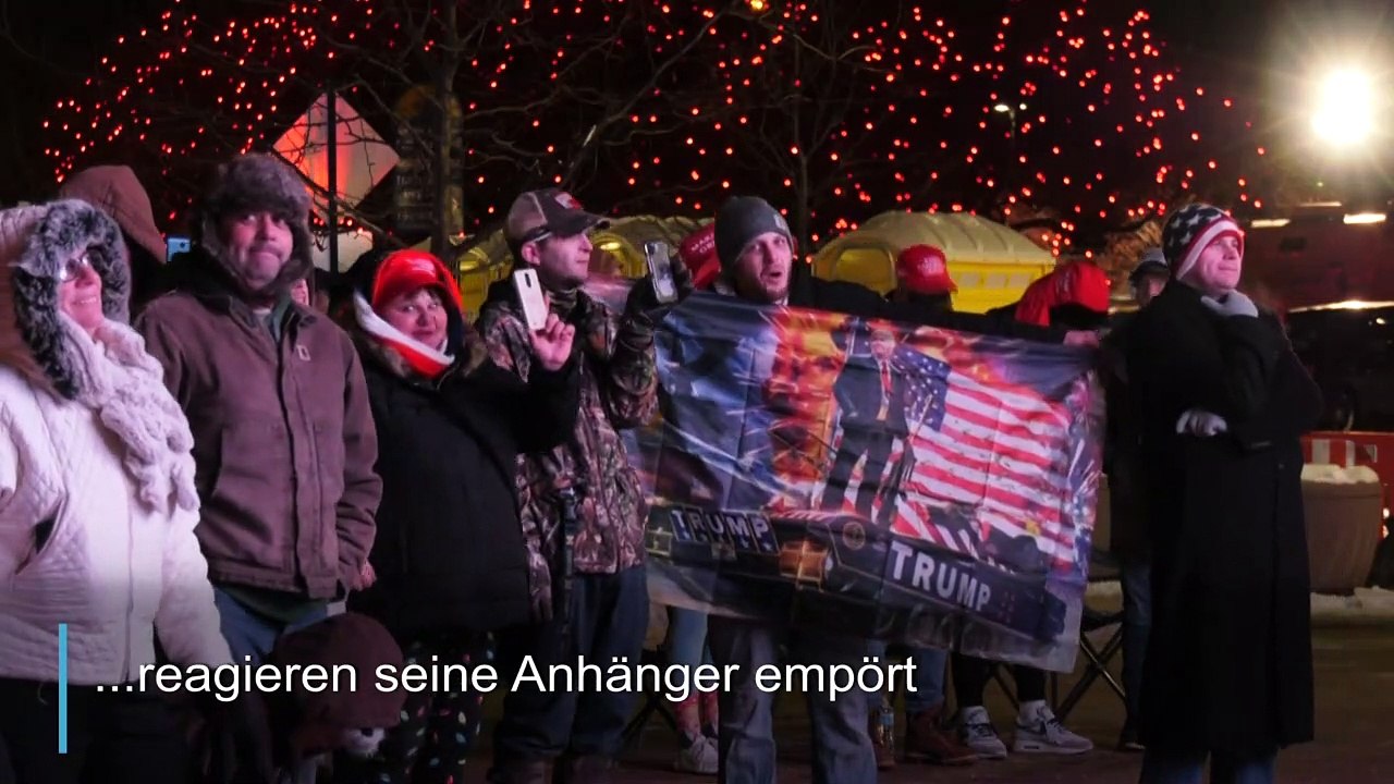 Trump-Anhänger empört über Impeachment-Verfahren