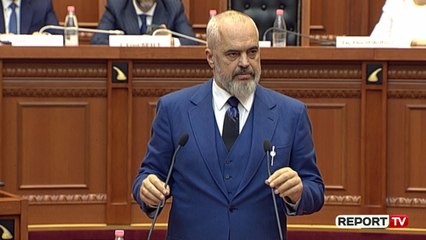 Report TV - Rama sulmon Mero Bazen: Ngre zërin në organizatën e tij të rreme...