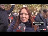 Report TV -Gazetarët protestë kundër 'kapjes' së portaleve: Jemi kundër shpifjes