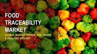 Food Traceability Market Share, Growth, Trends & Forecast Report 2019-2027