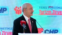 Kılıçdaroğlu yerel yönetimler ve turizm zirvesinde konuştu