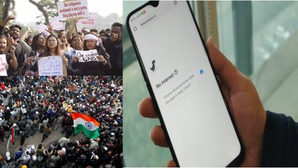டெல்லியில் தீவிரமடைந்த போராட்டம்... இணைய சேவை முடக்கம்