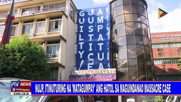 NUJP, itinuturing na 'matagumpay' ang hatol sa Maguindanao massacre case