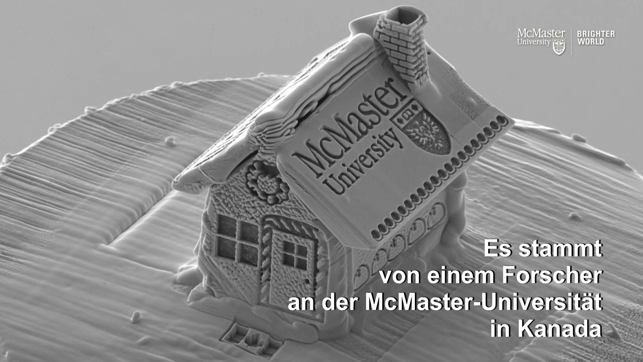 Das wahrscheinlich kleinste Lebkuchenhaus der Welt