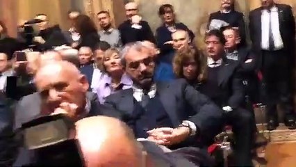 Salvini dall’assemblea di Confagricoltura a Roma (19.12.19)