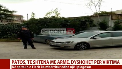 Video herunterladen: Report TV - Të shtëna me armë në Fier, një i vdekur e një i plagosur